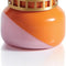 Dual Tone Signature Jar Candle - Luxury Tropical Scented Candles - Long Lasting Soy Wax Blend - Comes in Decorative Glass Jar for Room Decor (Volcano, 8 Oz)
