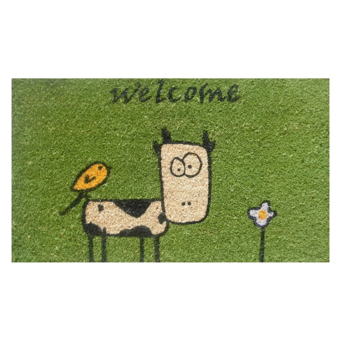 Cute Cow Outdoor Doormat
