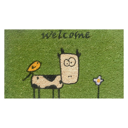 Cute Cow Outdoor Doormat