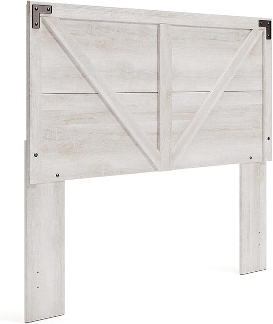 Shawburn Modern Farmhouse Headboard, Queen, Whitewash