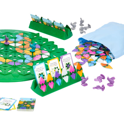 Wild Flowers Family Fun Strategy Game, Ideal for Solo Play, and 1 to 4 Players Aged 8+