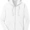 The Bride Sweatshirt with Rhinestones – White Zip up Bride Hoodie for Women