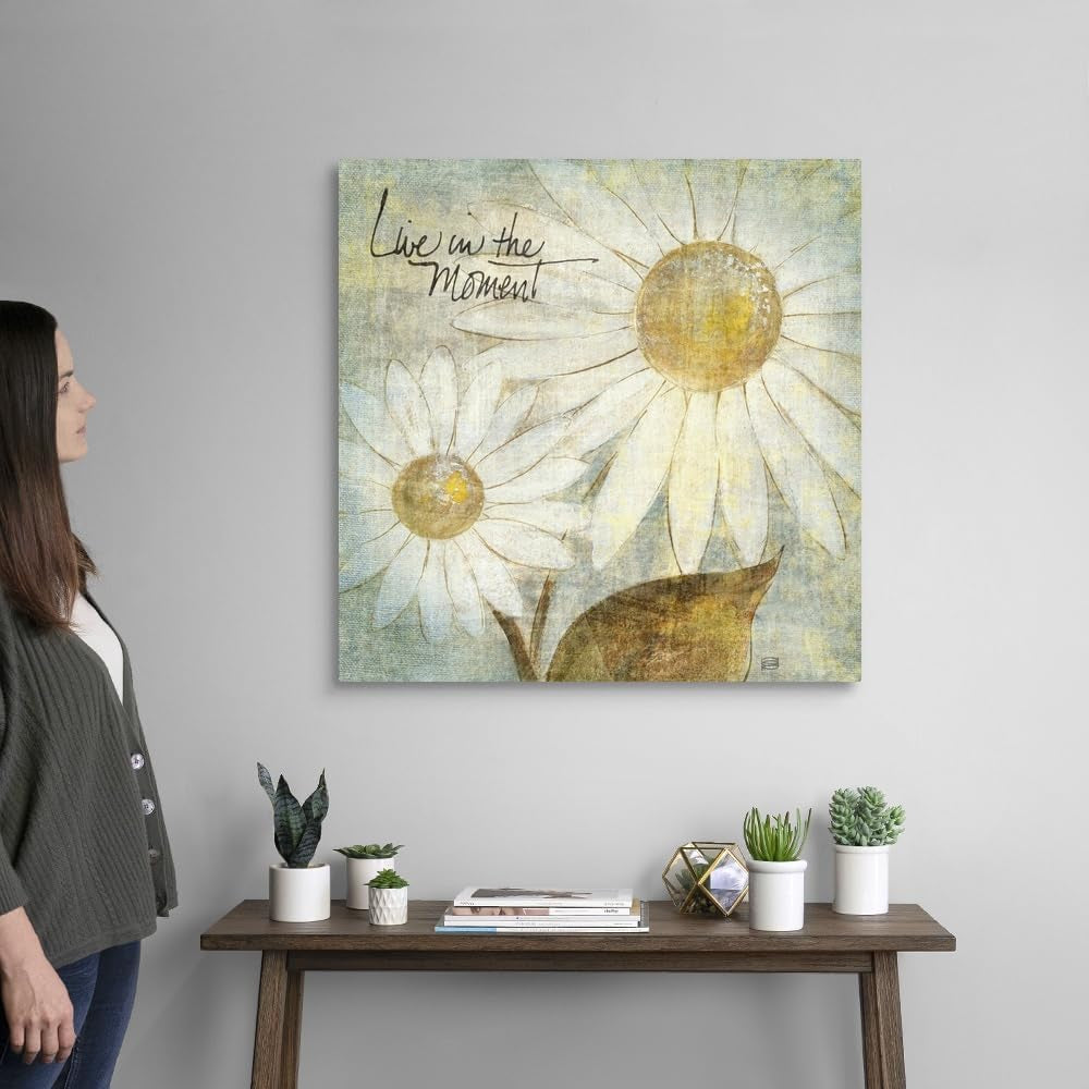 Daisy Do III Canvas Wall Art Print by Chris Paschke, Home Decor, Artwork, 30" X30In
