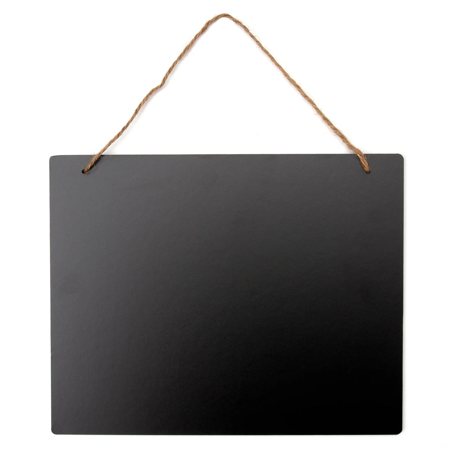 Cousin DIY Double Sided Wood MDF Rectangle Chalkboard Sign, 8"X10", Unisex Double-Sided Chalkboard, Lots of Character