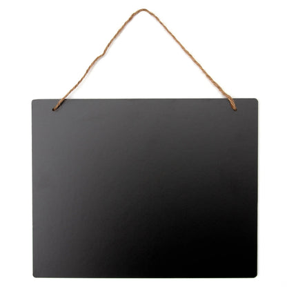 Cousin DIY Double Sided Wood MDF Rectangle Chalkboard Sign, 8"X10", Unisex Double-Sided Chalkboard, Lots of Character