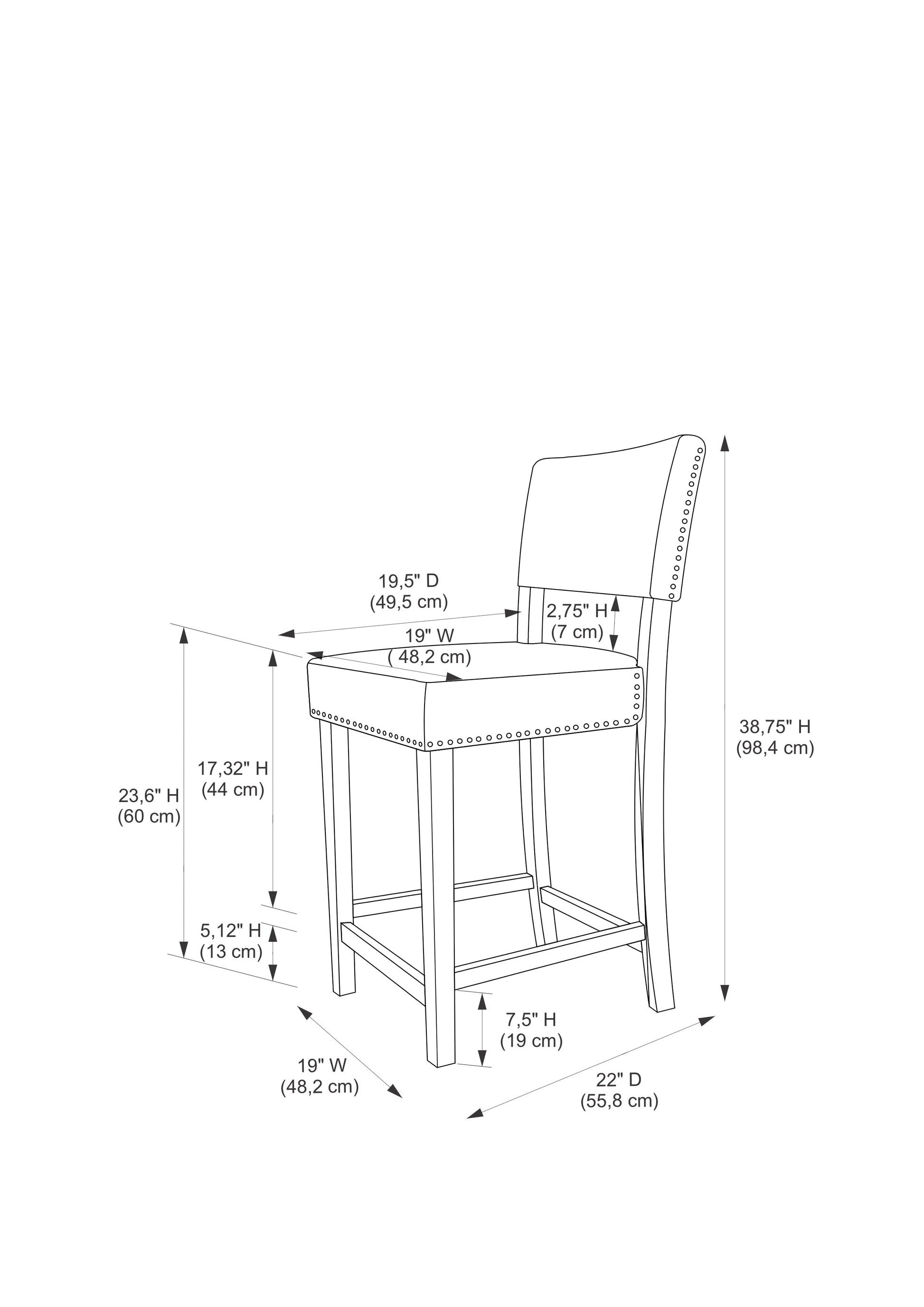 Corey Counter Stool, Udder Madness, 24 Inch Seat Height