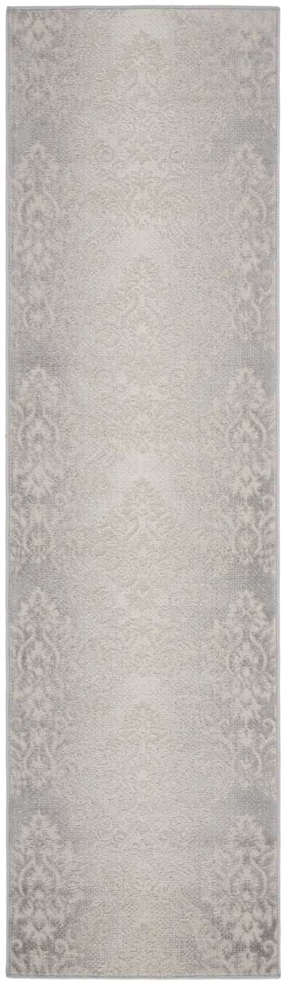 Elation Farmhouse Ivory Grey Area Rug