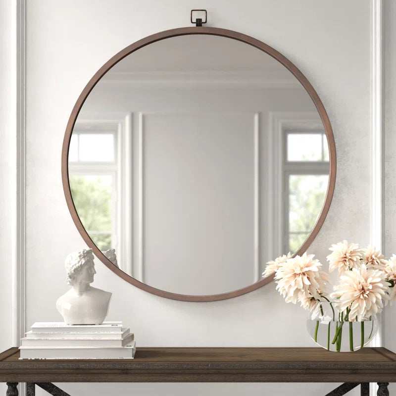 Alariz Metal Flat Wall Mirror