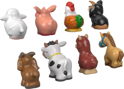 Farm Animal Friends 8-Piece Figure Set for Toddlers
