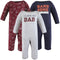 Infant Boys Cotton Coveralls, Love Dad, 18-24 Months