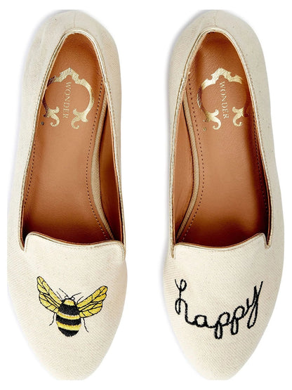 Women'S Conversational Smoking Flat