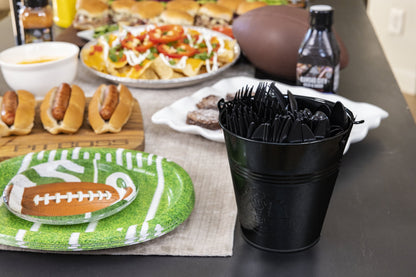 Pellet Grill Grease Bucket - Black