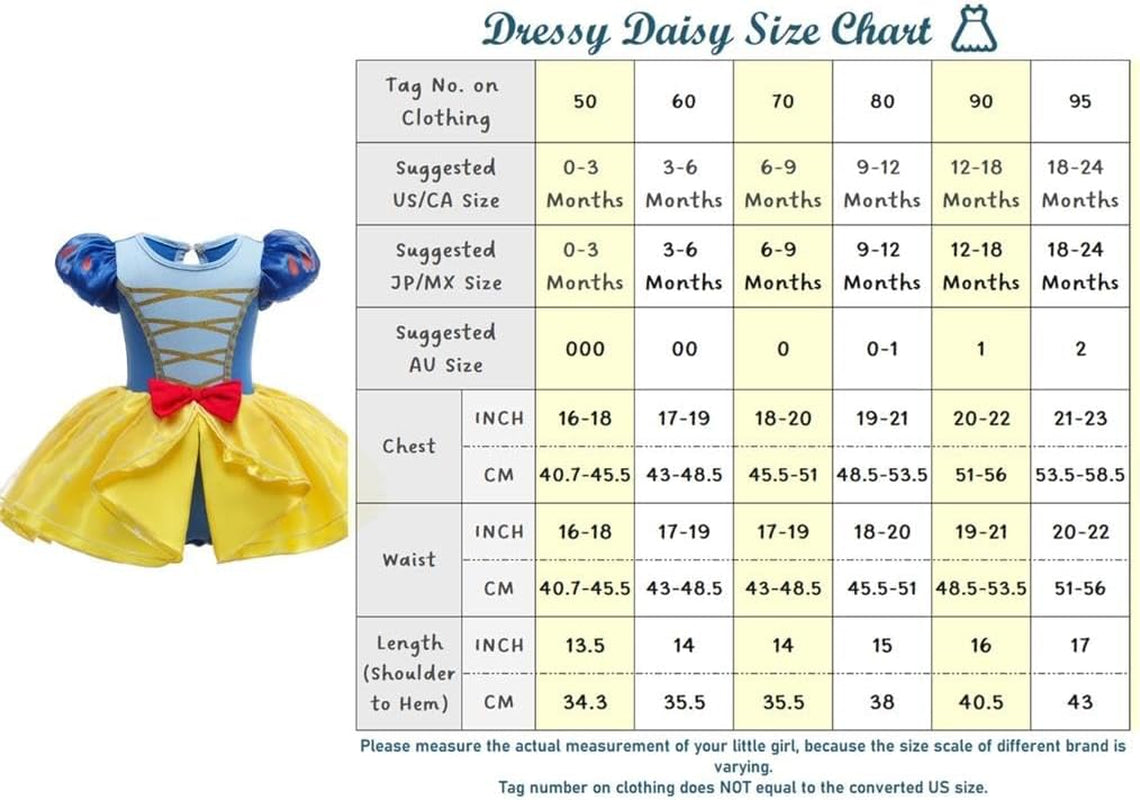 Infant Baby Girl Princess Onesie Romper Fancy Dress Costume Halloween Birthday Bodysuit Outfit with Headband