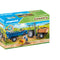 Harvester Tractor with Trailer