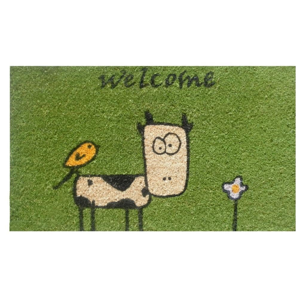 Cute Cow Outdoor Doormat