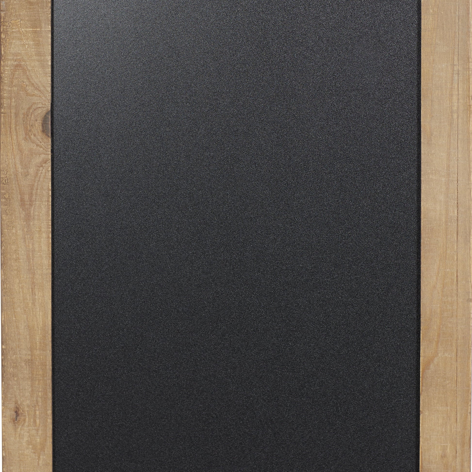 Brown Wood Sign Wall Decor with Chalkboard