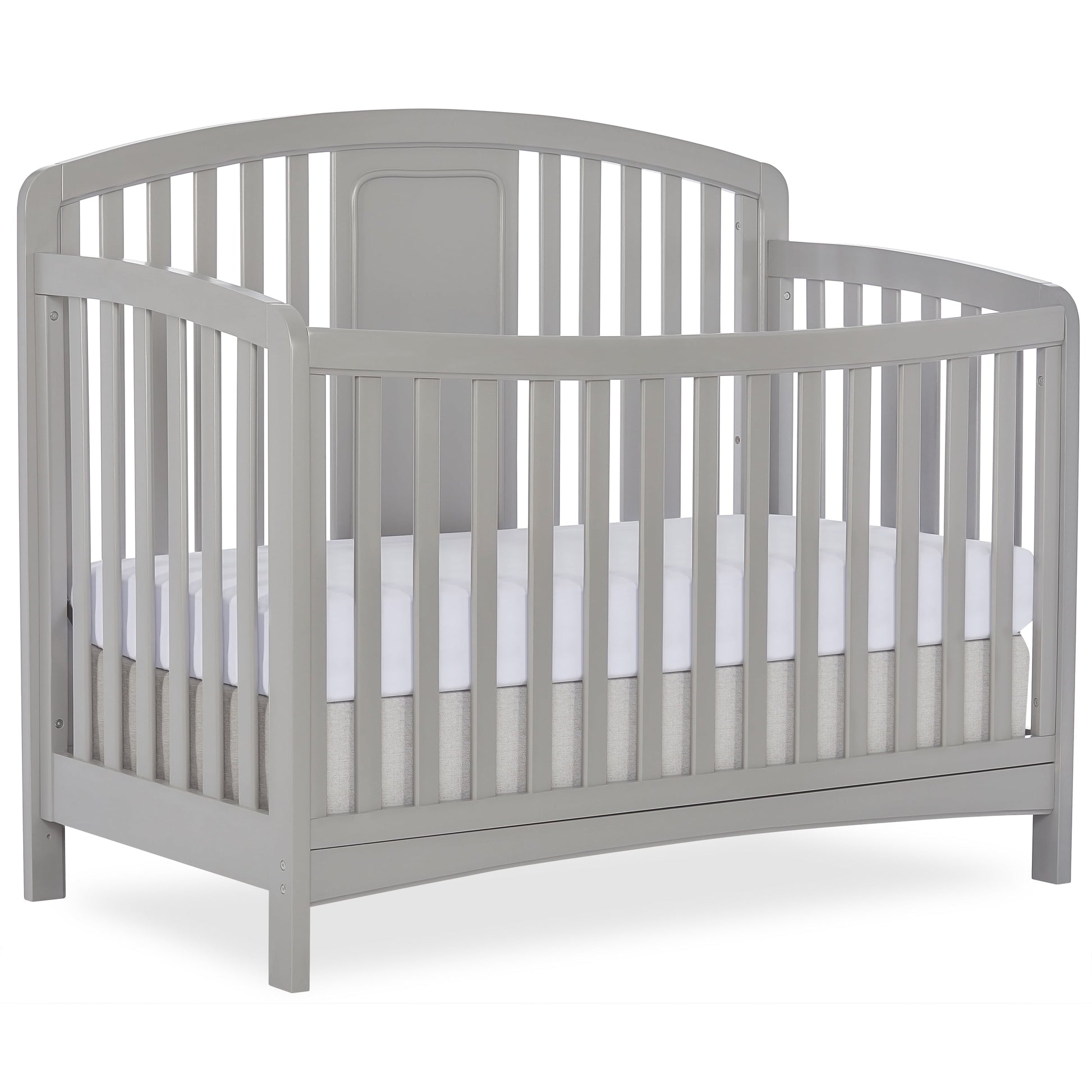 Dakota 4-In-1 Convertible Crib, Greenguard Gold Certified, White