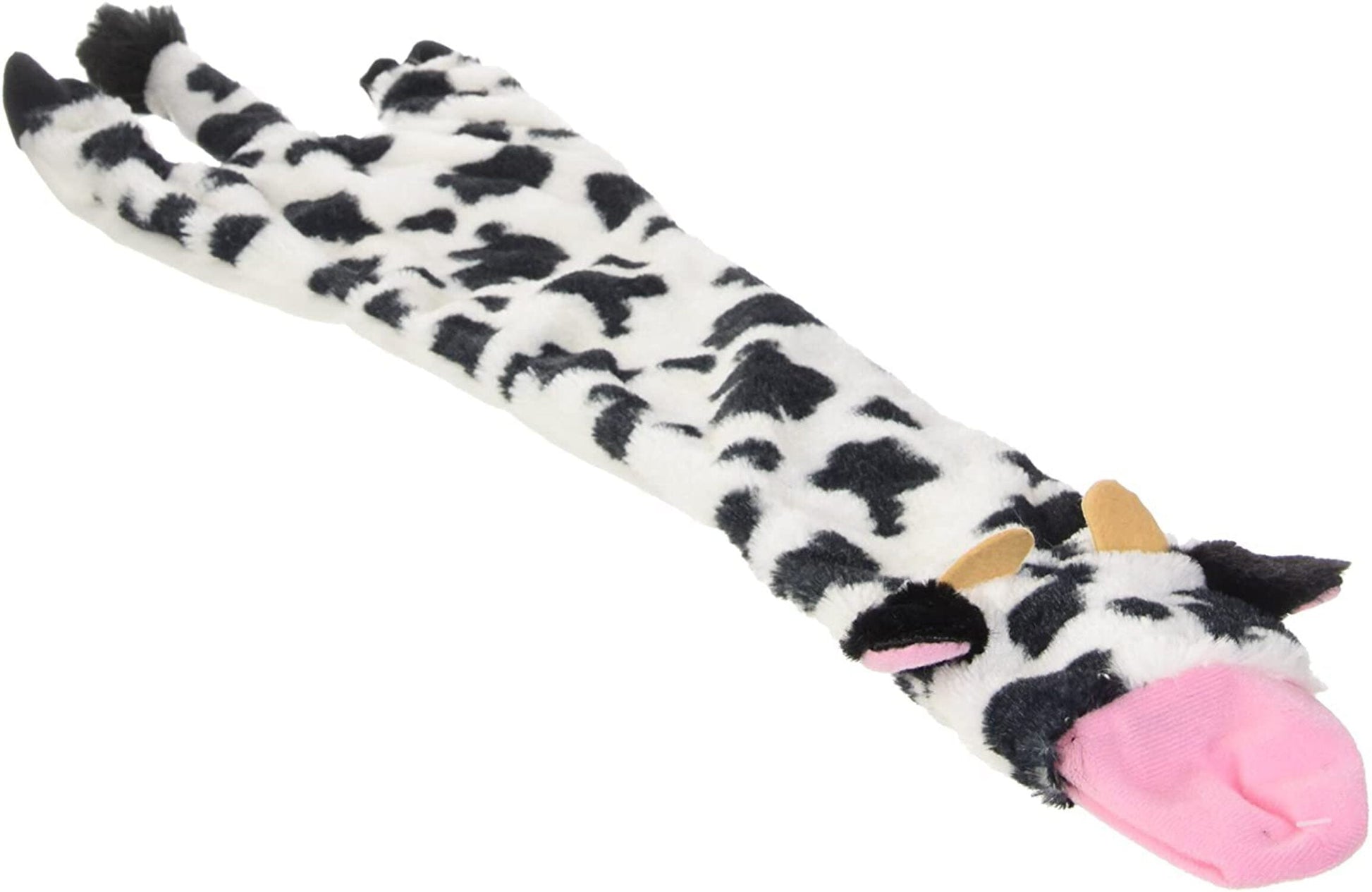 Ethical Pet Mini  Crinklers Cow Squeaky Dog Toy 14-Inch