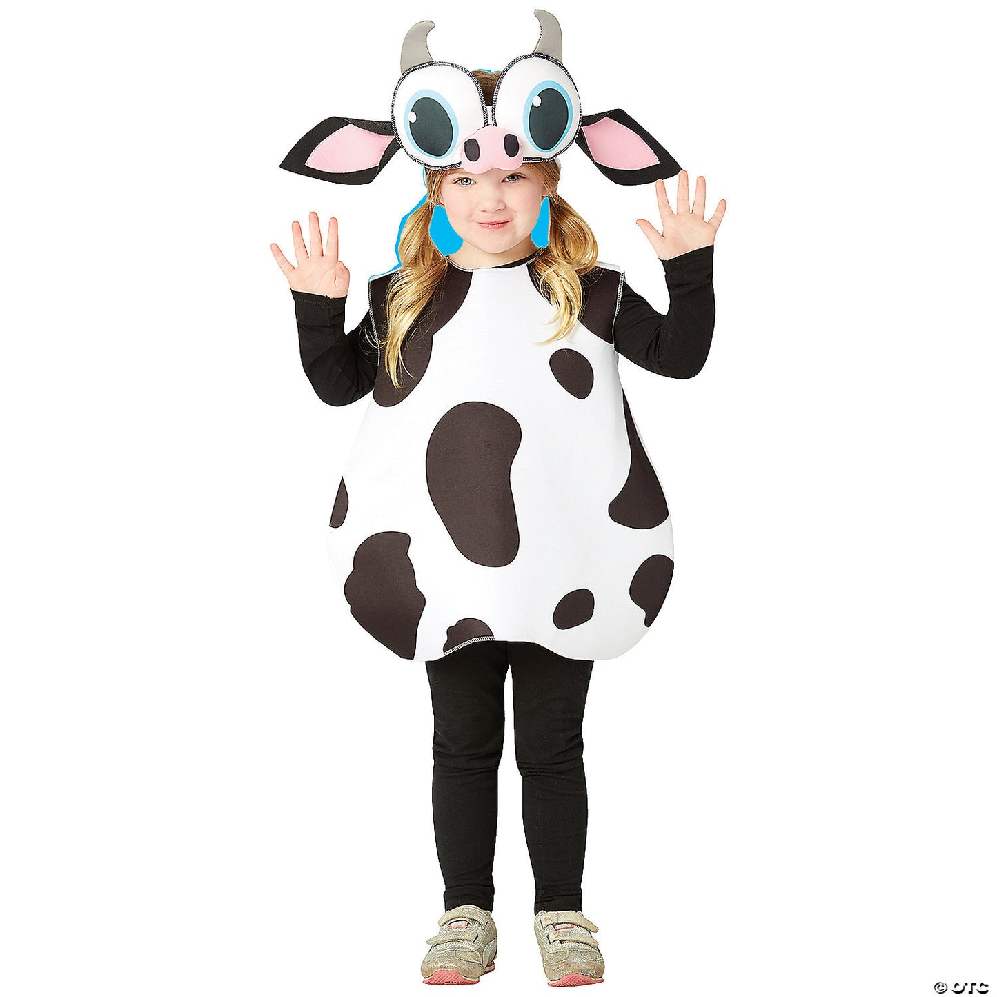 TODDLER BIG EYED COW COSTUME