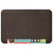 Anti-Fatigue Flatweave Kitchen Floor Mat, Brownie, 20"X 30"