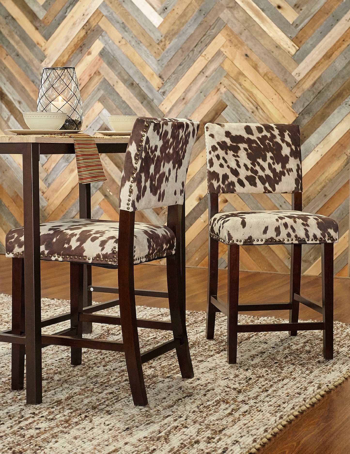 Corey Counter Stool, Udder Madness, 24 Inch Seat Height