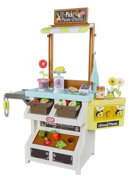 3-In-1 Garden to Table Market Kitchen Playset, Multi-Color, for Ages 3+