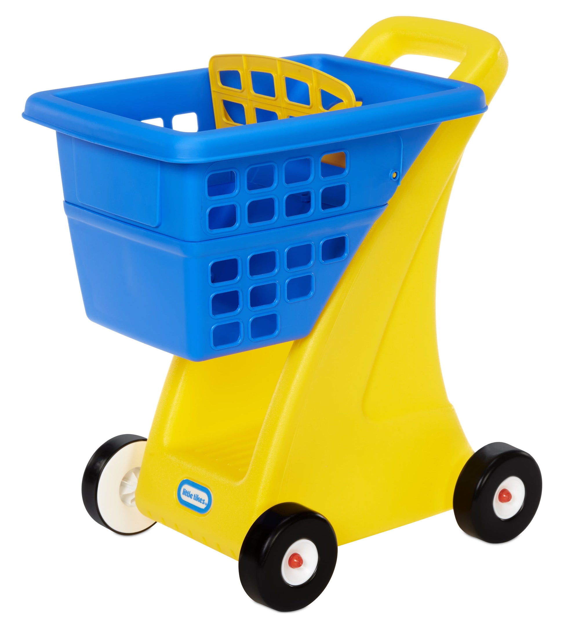 Shopping Cart-Yellow & Blue