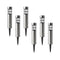 Solar Powered Stainless Steel Bollard Landscape Path Light, 10 Lumens (6 Count)