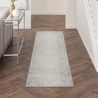 Elation Farmhouse Ivory Grey Area Rug