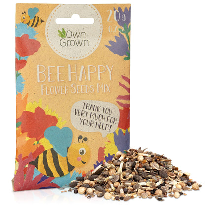 Bee Kind 10000 Wildflower Seeds Mix Flower Seed, Attract Bees