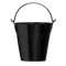 Pellet Grill Grease Bucket - Black