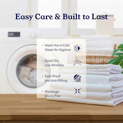 Split King Sheets Sets for Adjustable Bed - 400 Thread Count 100% Cotton Sheets, Sateen Bed Sheets Set, Cooling Sheets, Includes Twin XL Fitted Sheets (White Sheets)