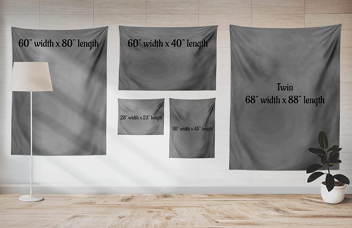 USA Tapestry, Chicago City Skyline Aerial View Contemporary Famous Touristic Places Picture Print, Fabric Wall Hanging Decor for Bedroom Living Room Dorm, 28" X 23", Grey Black