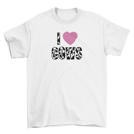 I love cows t-shirt