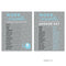Word Scramble Gray Boy Elephant Baby Shower Games , 20-Pack