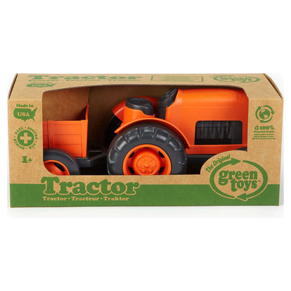 Orange Tractor Play Vehicle, for Unisex Child Ages 1+
