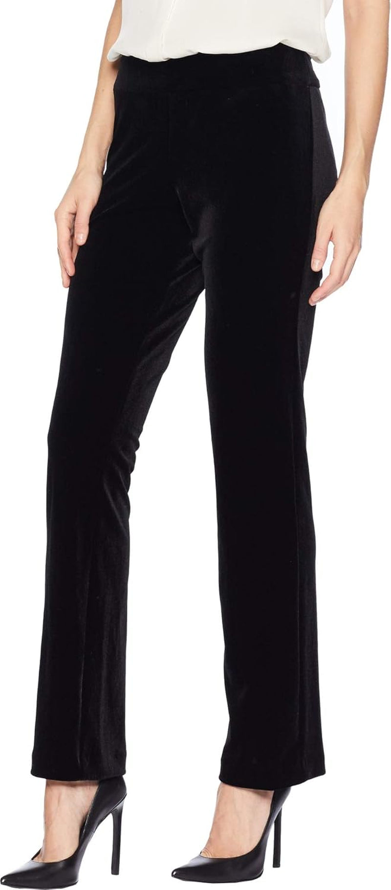 Women'S Long Velvet Pull-On Pants