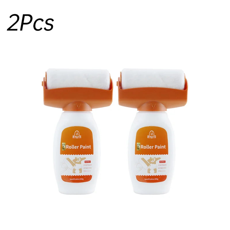 Wall Repair Roller Paint Household Supply Cleaning Tool White Water Based Latex Paint Roller DIY Renovation Wall Spackle Roller