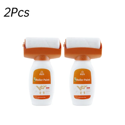 Wall Repair Roller Paint Household Supply Cleaning Tool White Water Based Latex Paint Roller DIY Renovation Wall Spackle Roller