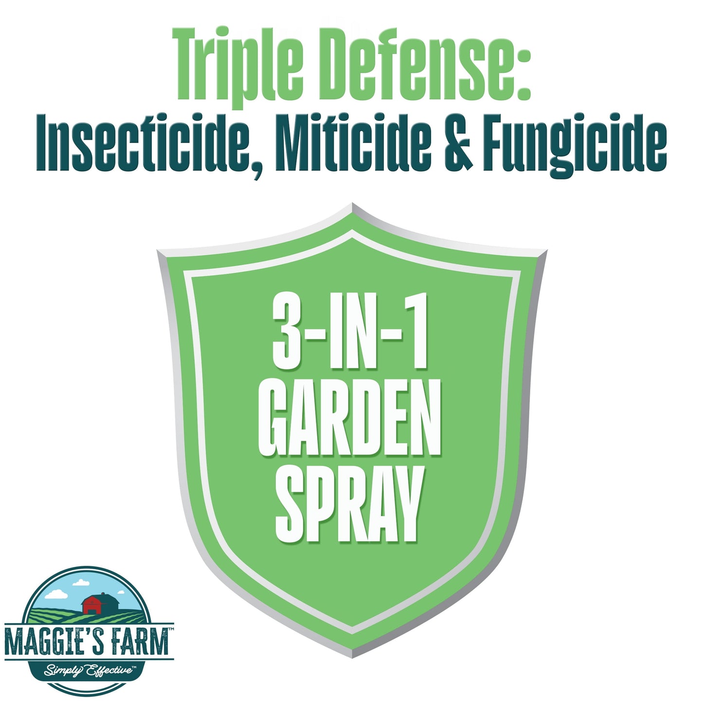 3-In-1 Garden Spray, 24-Ounce Ready-To-Spray