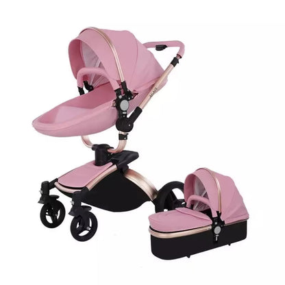 2025 Luxury Baby Stroller 3 in 1 Newborn Stroller Baby Car Carriange Shell Type Pushchair High Quality Baby Pram High Landscape