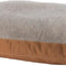Firm Duck Dog Bed, Durable Canvas Pet Bed with Water-Repellent Shell,  Brown with Sherpa Top, Large