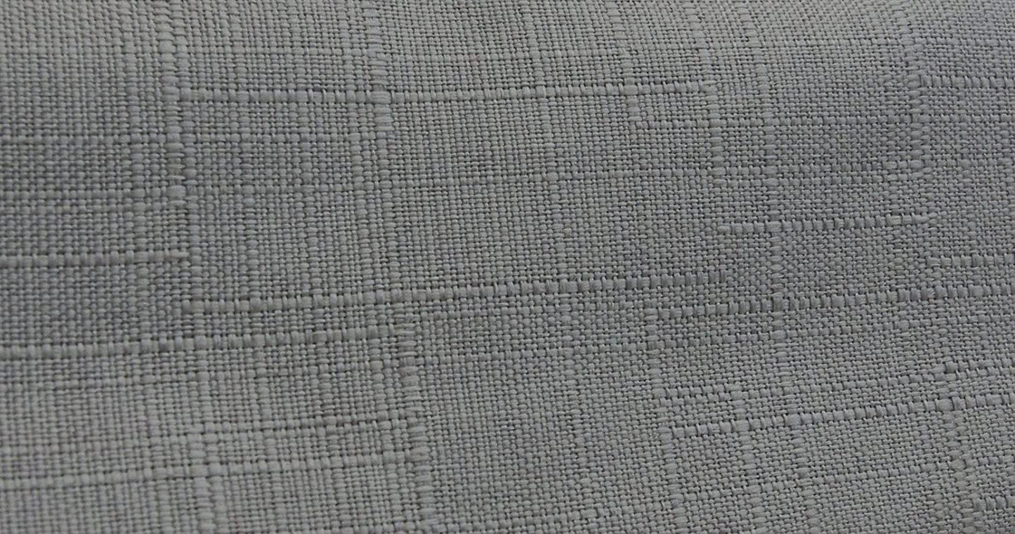 Queen Size Platform Bed Frame Linen Fabric Durable - 51-Inch Upholstered Headboard - Light Grey - Sturdy Wooden Bed Modern Bedroom Décor