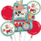 Barnyard Farm Animals Birthday Bouquet of Balloons, Includes 5 Foil Balloons