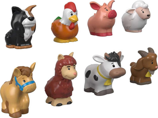 Farm Animal Friends 8-Piece Figure Set for Toddlers
