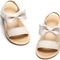 Toddler Girl Sandals - Flower Girl Dress Shoes Open Toe Little Kid Summer Flats
