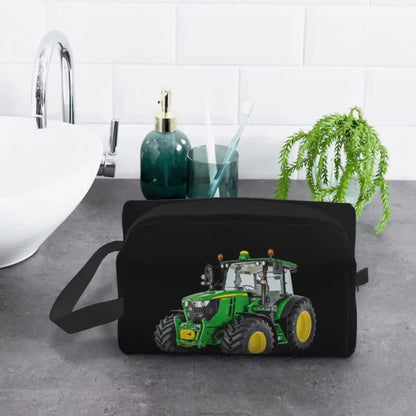 Travel Tractor Toiletry Bag Portable Makeup Cosmetic Organizer for Women Beauty Storage Dopp Kit Box