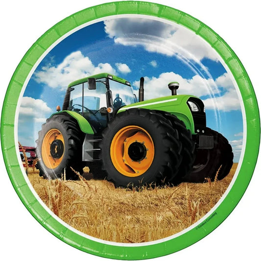 Tractor Time 18 Inch Mylar-Foil Balloon (5/Pkg) Pkg/1