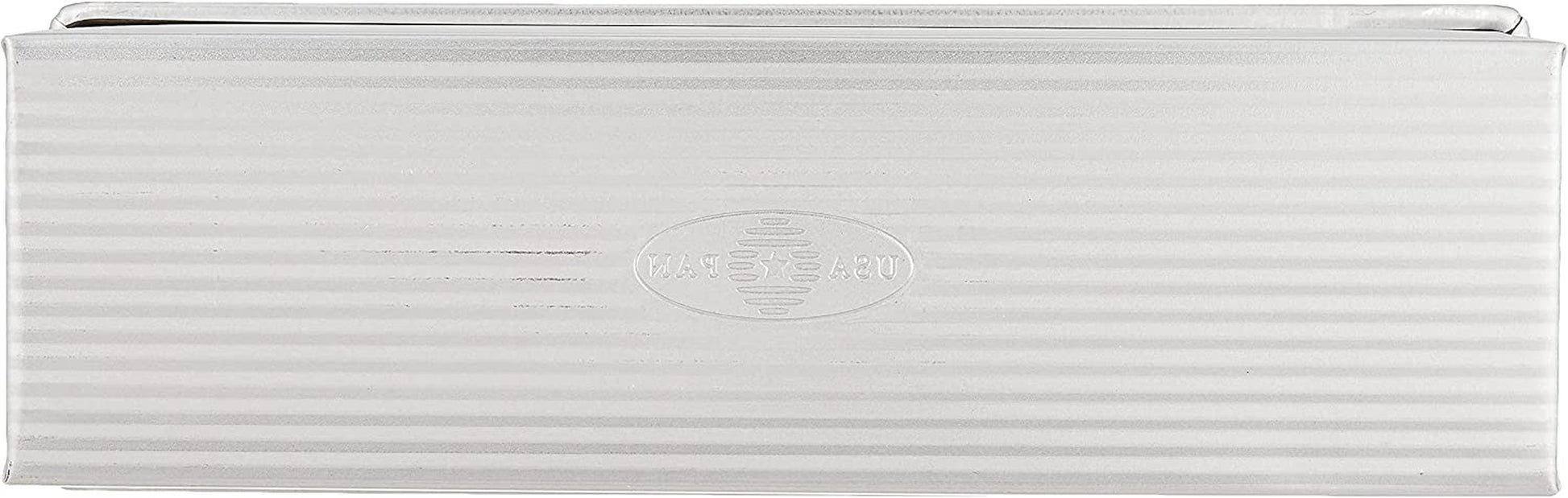 Bakeware Pullman Loaf Pan with Cover, 13 X 4 Inch, Nonstick & Quick Release Coating, Made in the USA from Aluminized Steel