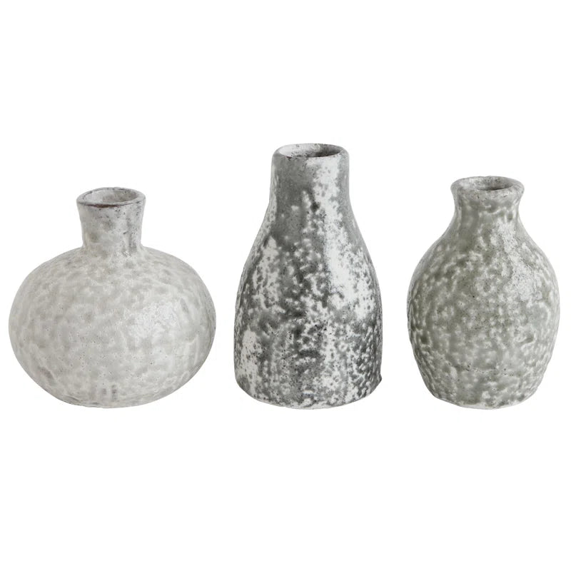 Daniel 3-Piece Terracotta Table Vase Set